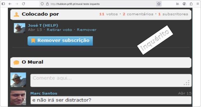Hubkom - rede social interna para empresas